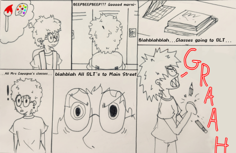 Comic created by Bee Gillespie