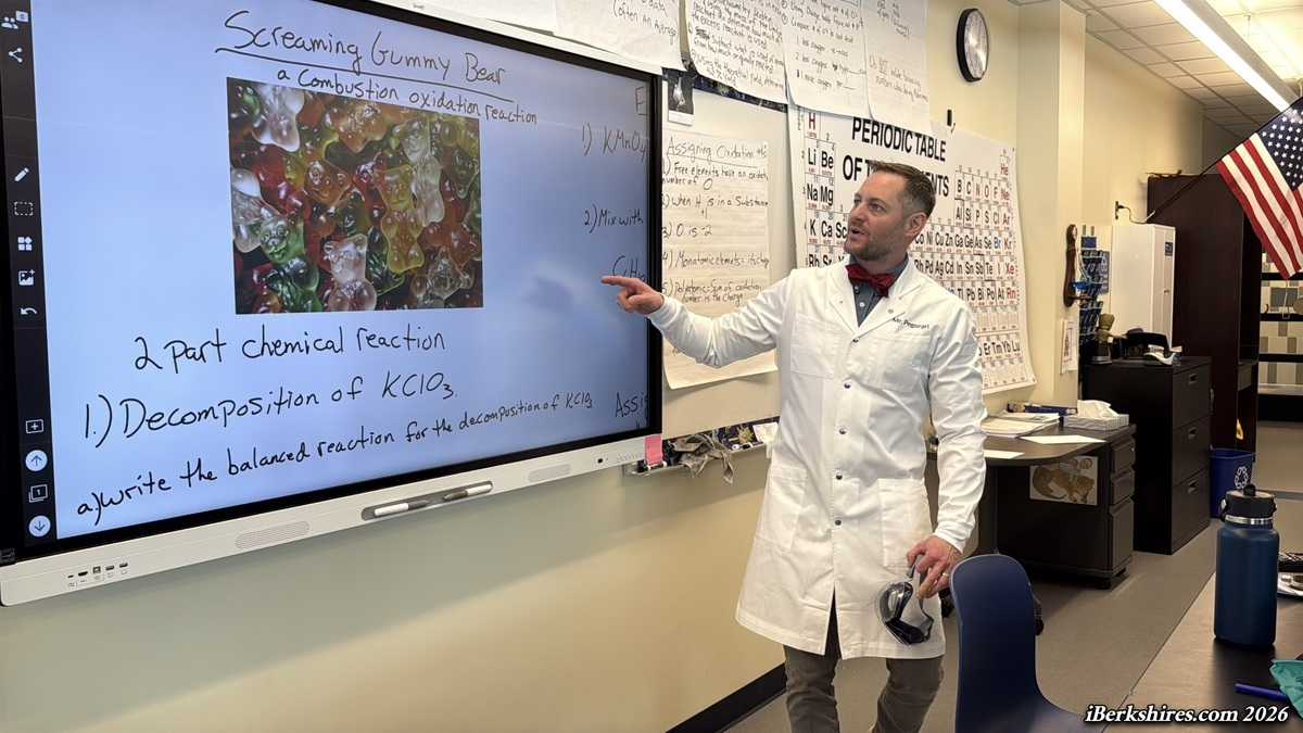 Mr. Pegorari Awarded Teacher of the Month